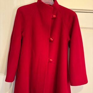 Rare Trigere Vintage Wool Coat